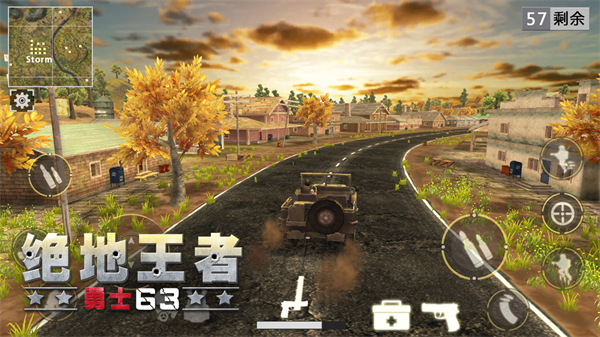 绝地王者勇士63内置作弊菜单版 Battle Royale 3D - Warrior631