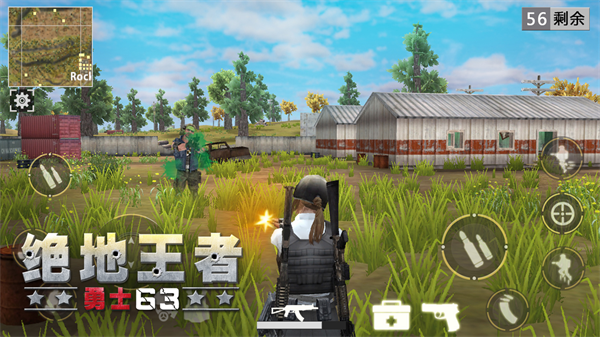 绝地王者勇士63内置作弊菜单版 Battle Royale 3D - Warrior633