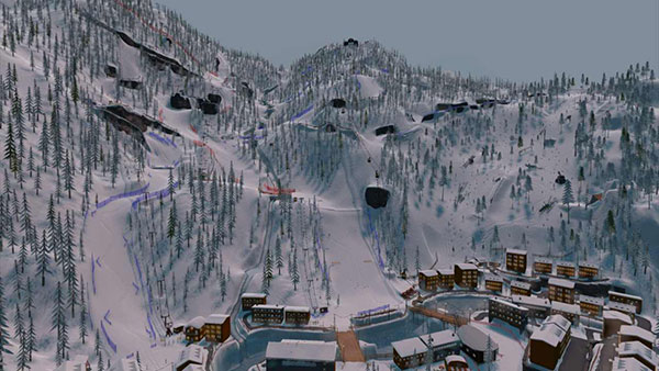 高山冒险滑雪游戏3
