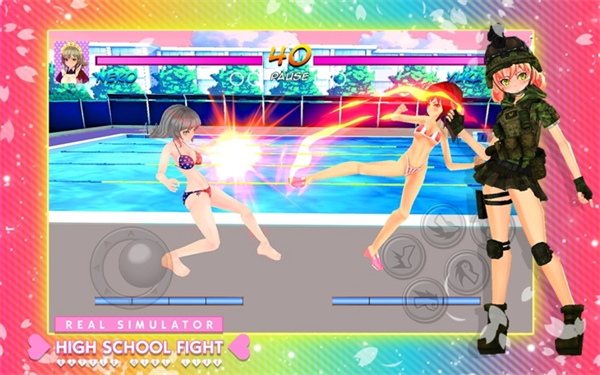 高中女生战斗模拟器最新版4
